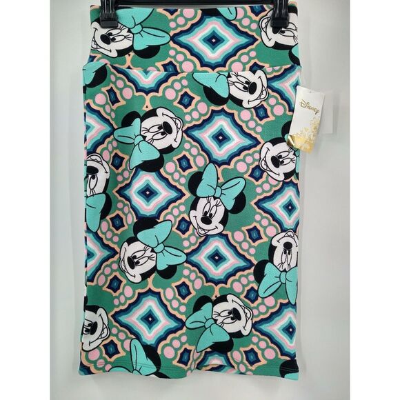 LuLaRoe Cassie size XS Pencil Skirt Disney Minnie Mouse NWT - Picture 4 of 5
